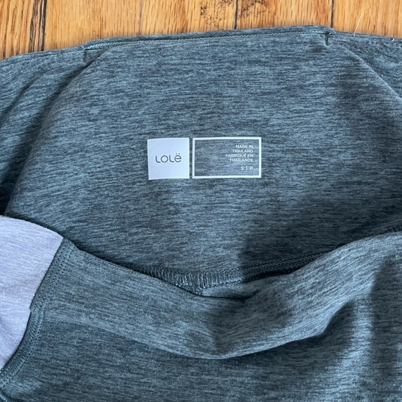 Lole Half Moon High Waisted Leggings With Pocket - Lily Pad Heather (S) - Picture 7 of 7